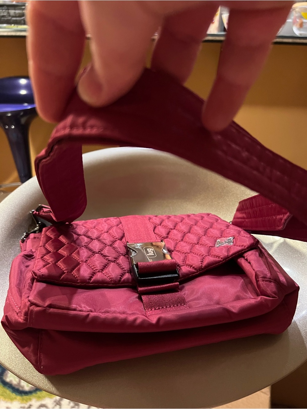 Lug Harness in Raspberry NWOT - Picture 5 of 6